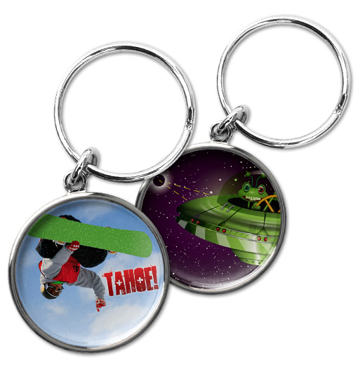 custom keychains picture